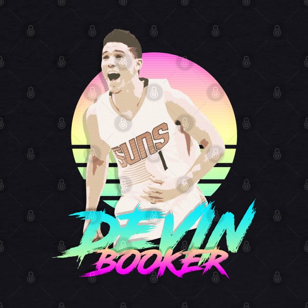 Devin Booker Retro Futuristic Aesthetic by StupidHead